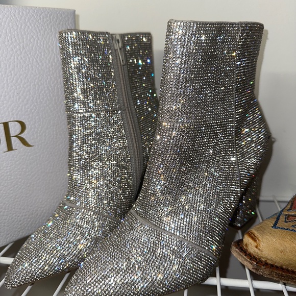 Shoes - Rhinestone boots